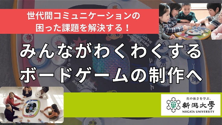 世代間コミュニケーションを育成するボードゲームの開発