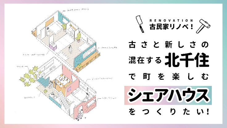 再開発の進む、北千住で古い戸建を活用したい!
