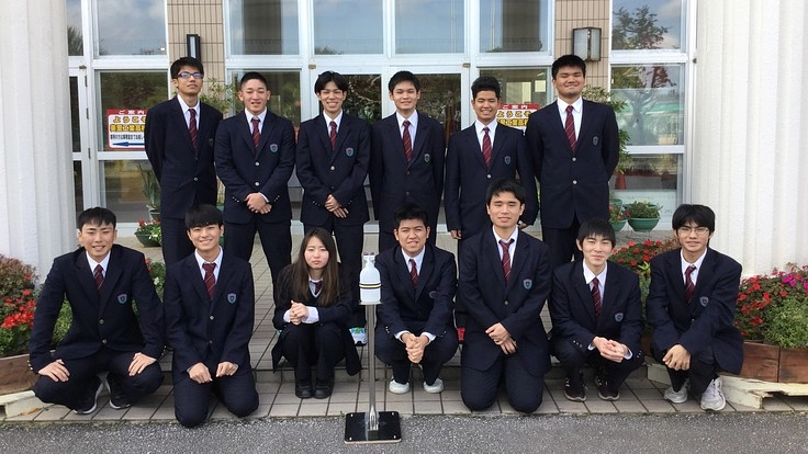 私たちの技術で地域に安心を！コロナ対策ペダル式消毒スタンド製作！！