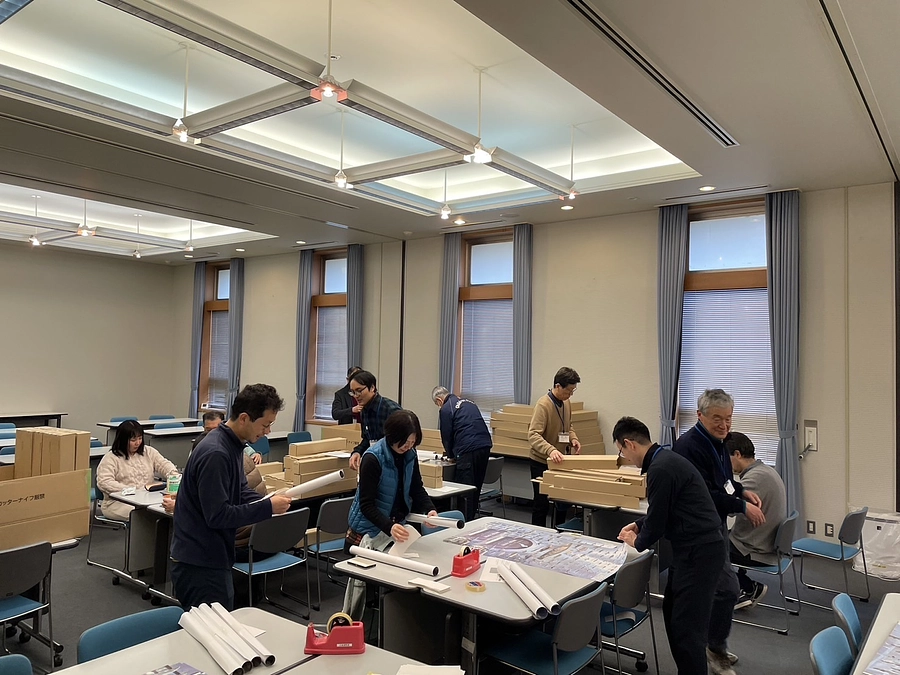 特別感謝状の発送作業を行いました！