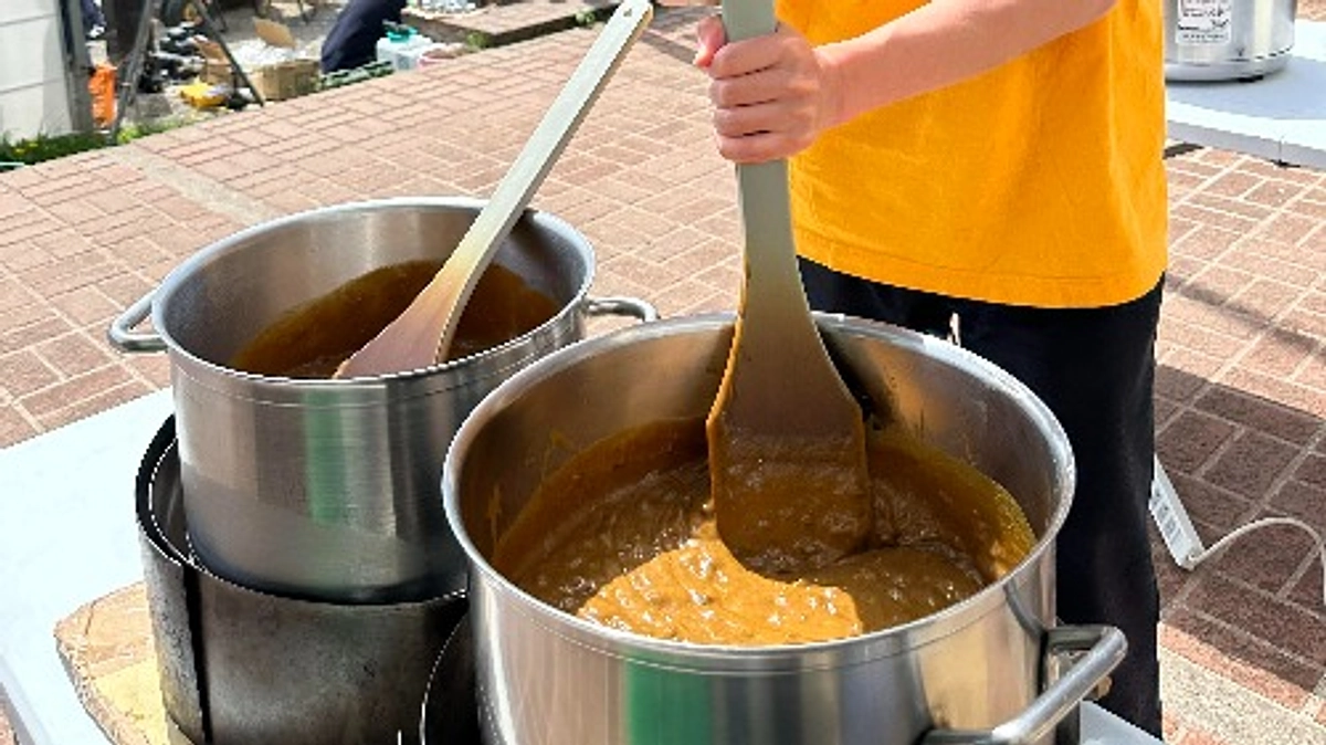 第5回目 チャンピオンカレーによる炊き出しを実施しました！