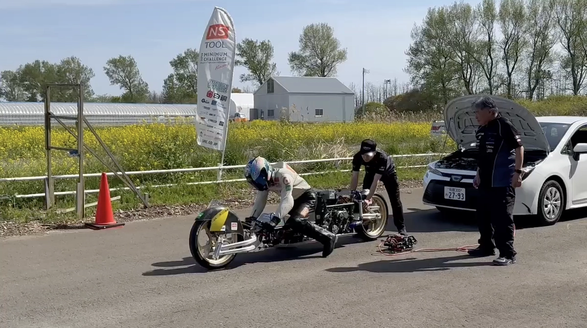 無事秋田公開テスト走行終了！50ccは絶好調も……