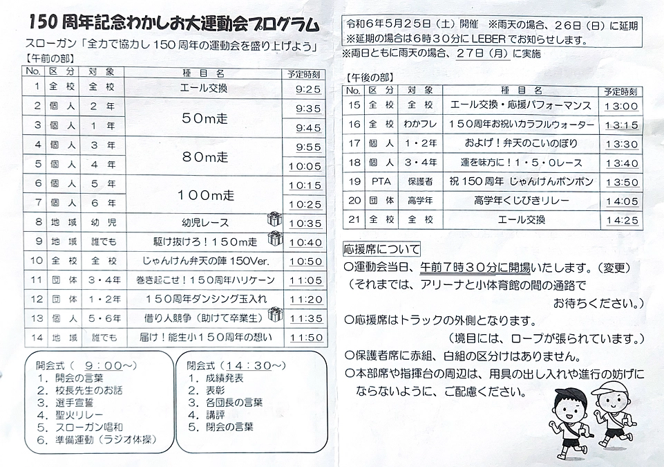 150周年記念わかしお大運動(その1)