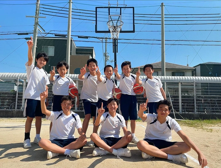 △中級部バスケットボール部