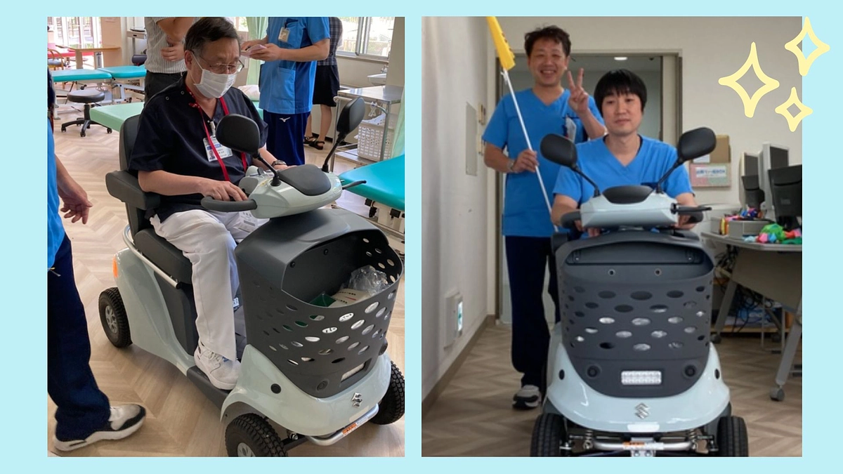 床完成！＆電動シニアカー納品！！