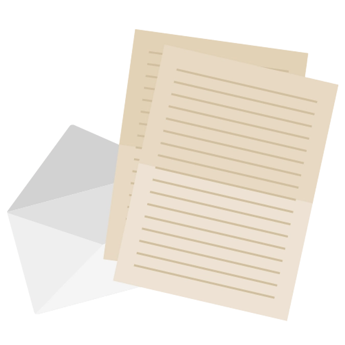 利用者様ご家族からの手紙