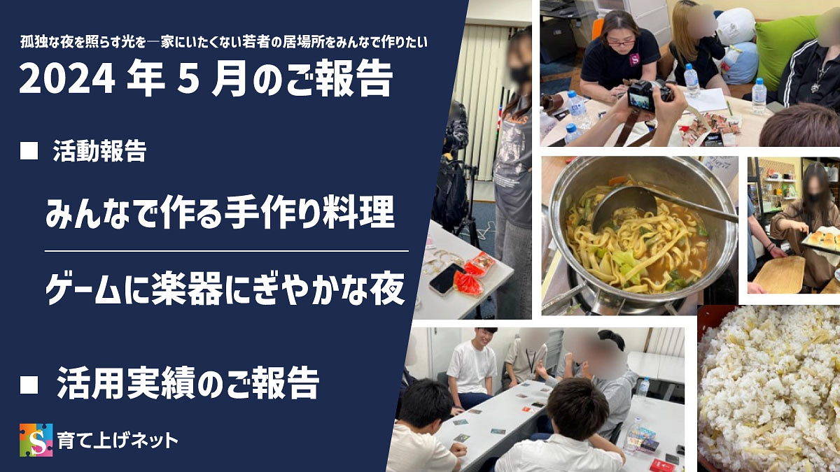 【報告】24年5月の活動状況