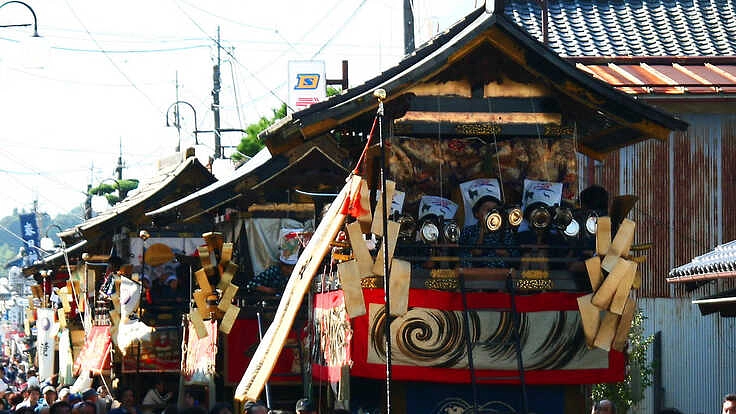 丹波篠山春日神社秋祭「三笠山」「鳳凰山」鉾復活大作戦!