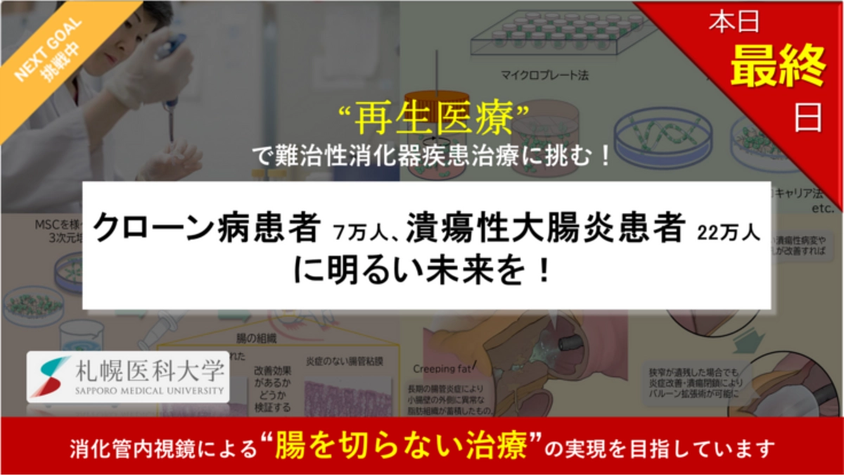 【本日最終日】多大なご支援に心より感謝いたします。最後までよろしくお願い申し上げます。
