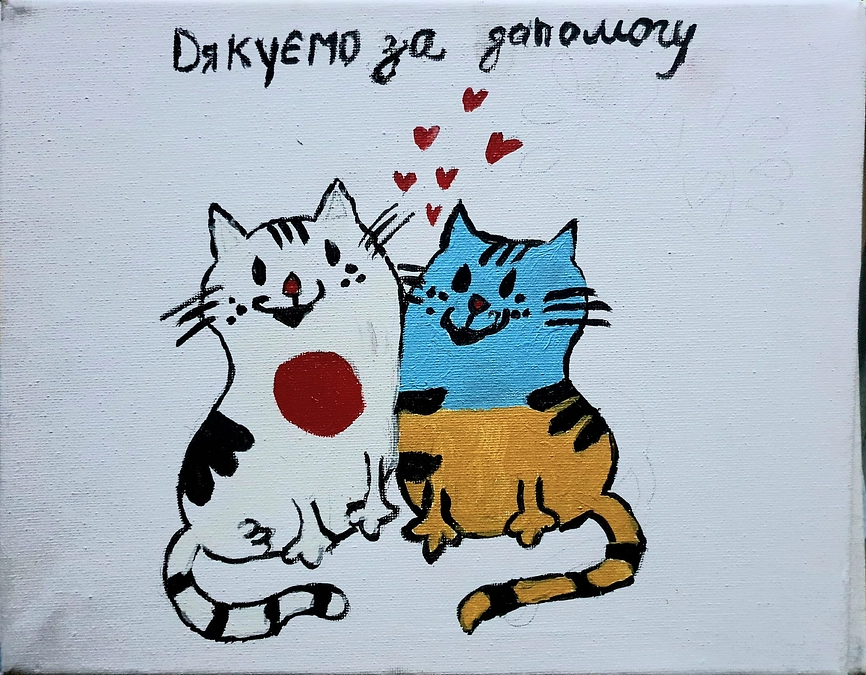 日本に新たな絵画22作品を郵送しました