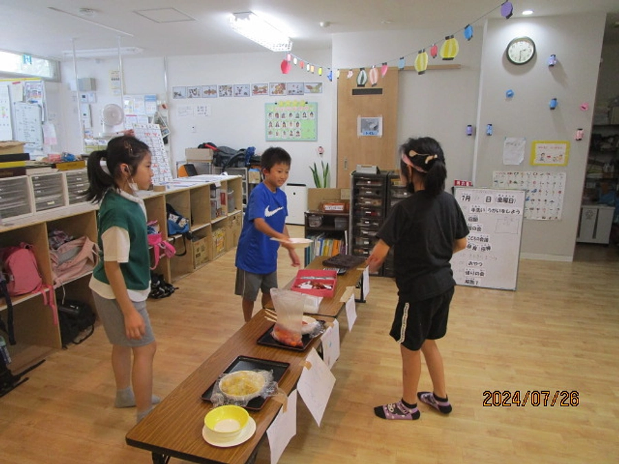 夏休みの様子をアップし始めました！🎐🍉