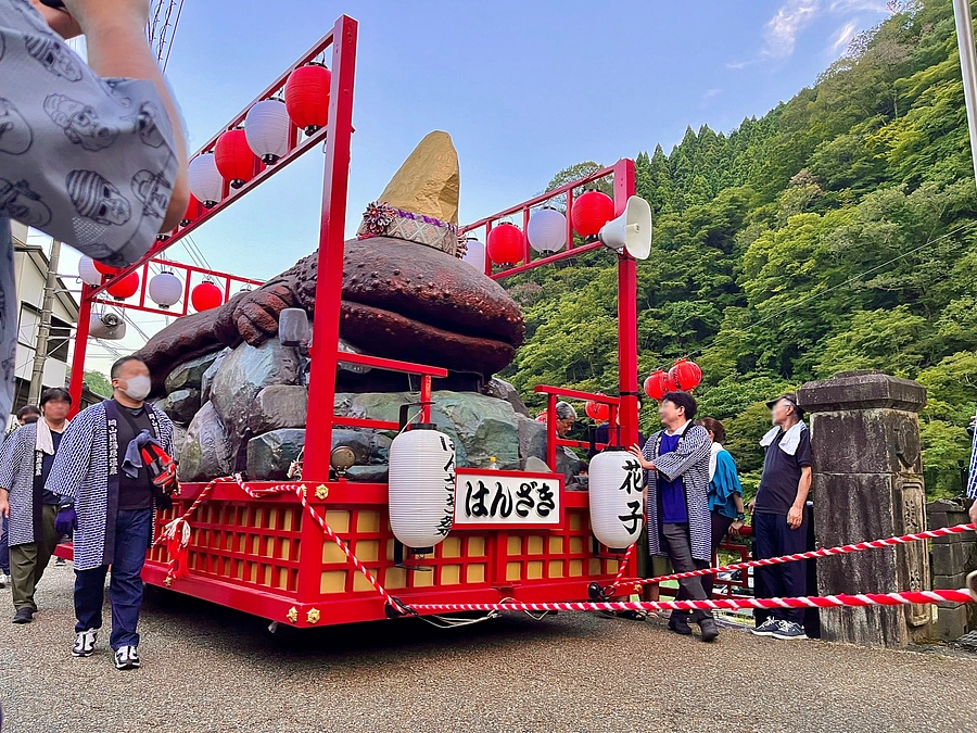 第62回 はんざき祭り（岡山県・真庭市）で本プロジェクトの宣伝活動を行いました！（8/7～8/8）