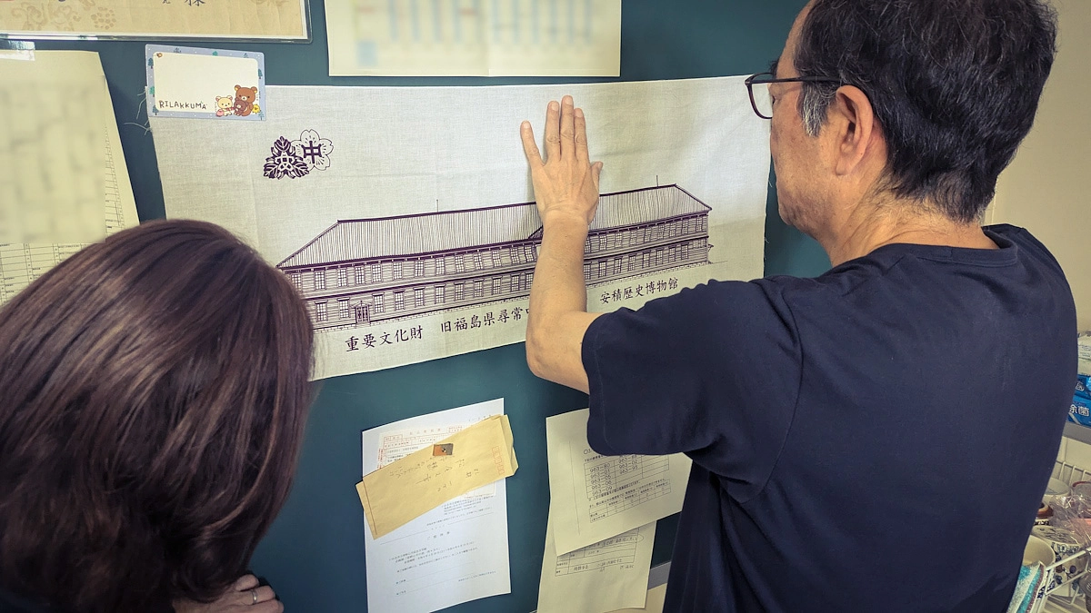 返礼品（手ぬぐい・ボールペン）先行配布品が完成しました