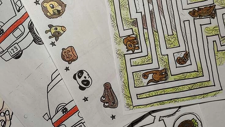 ぬりえが楽しい!指先がもっと使えるようになる?