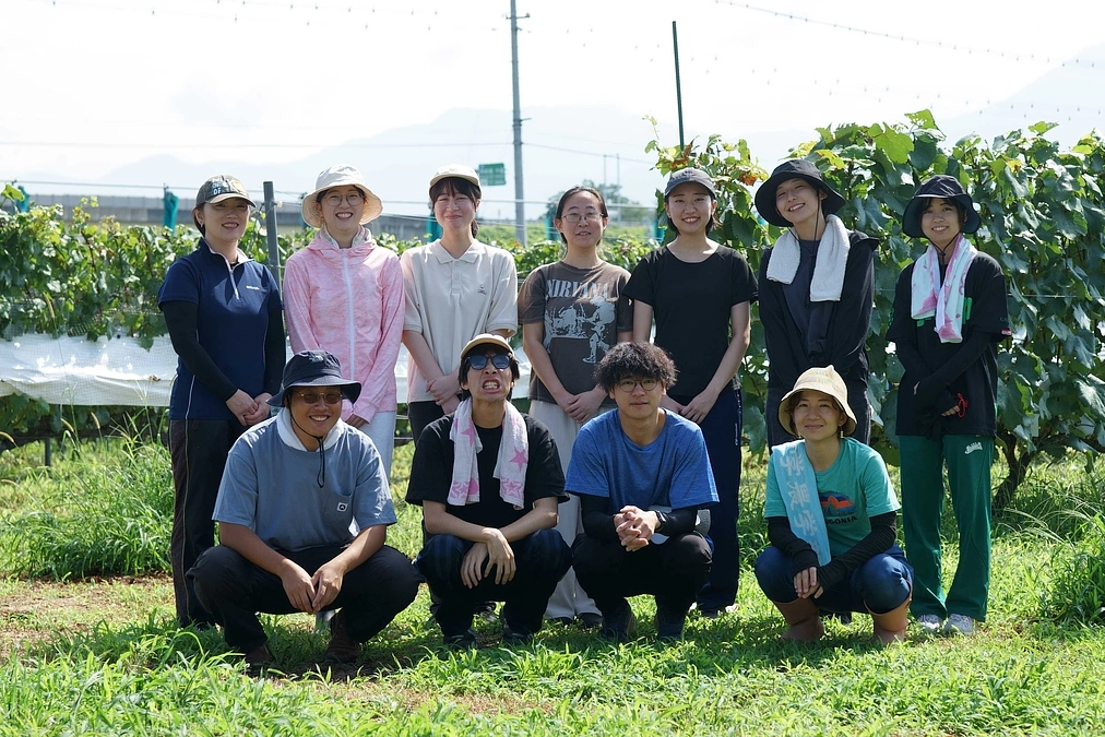 シャルドネの収穫・仕込み開始