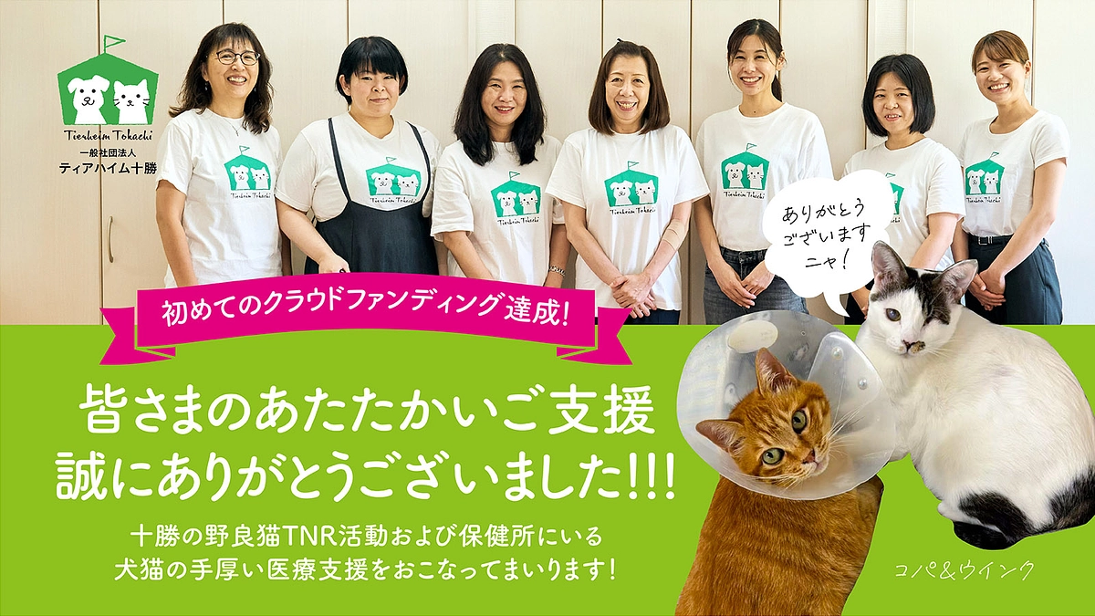 クラウドファンディング終了のお知らせと御礼