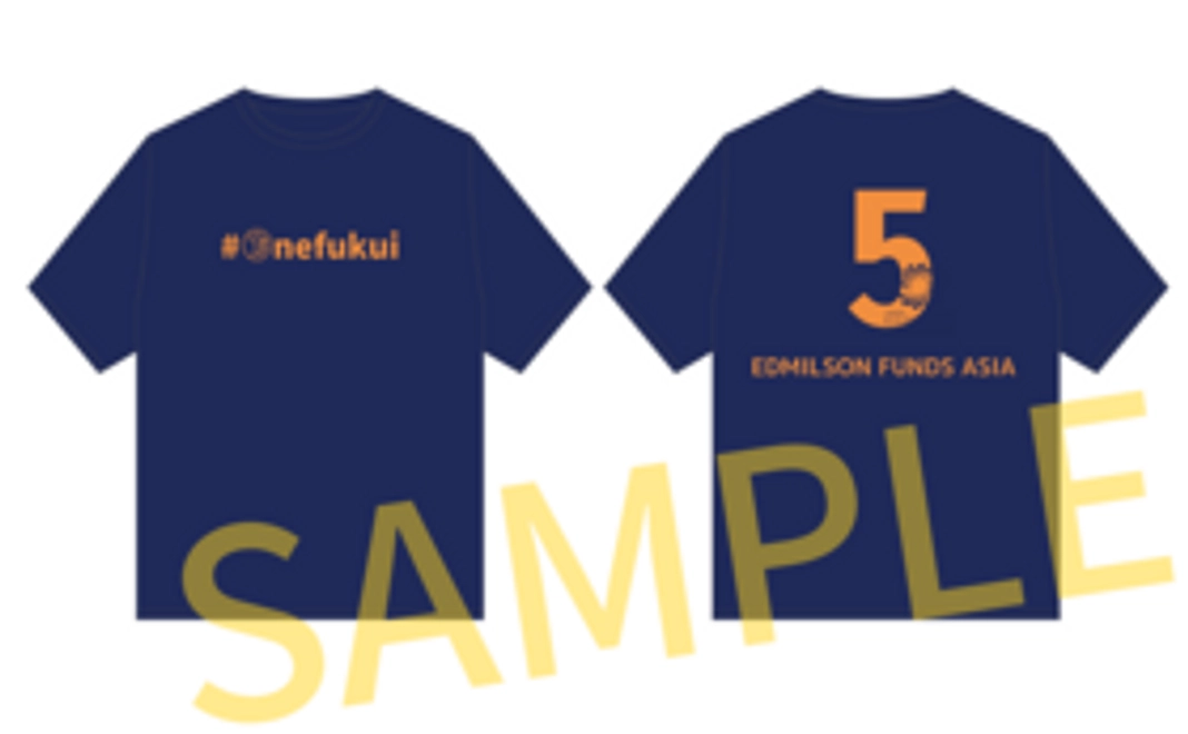 One Fukui×エジミウソン　記念コラボシャツ