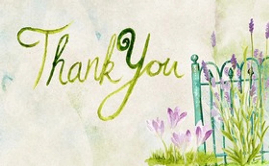 【お返し不要の方】サンクスメール