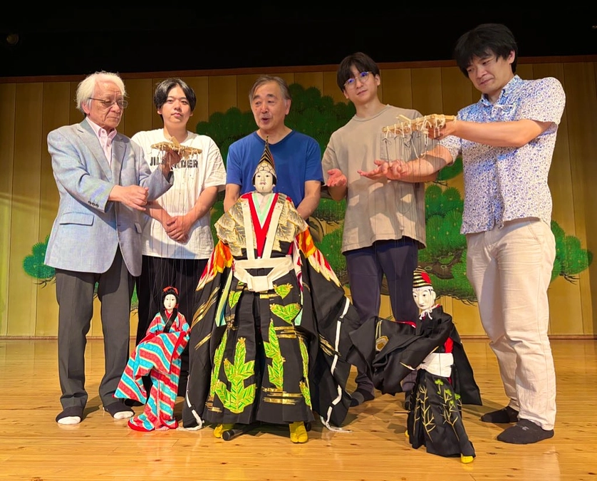 八王子車人形 西川古柳座さんを訪問しました！