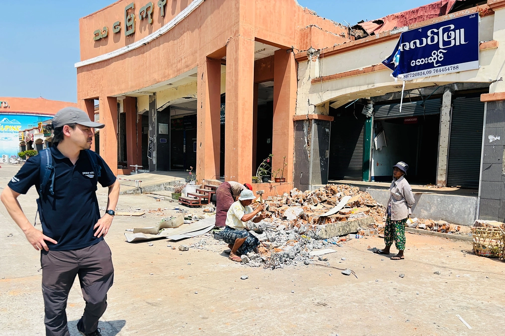 4月5日【ミャンマー地震 緊急支援】発災から1週間。気温40℃を超える被災地マンダレーに到着