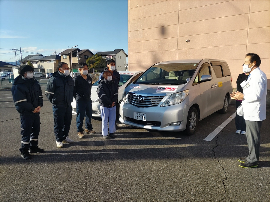 ２次隊のDMATチームが石川県から帰ってきました