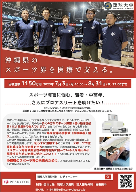 クラウドファンディング、スタートしました！