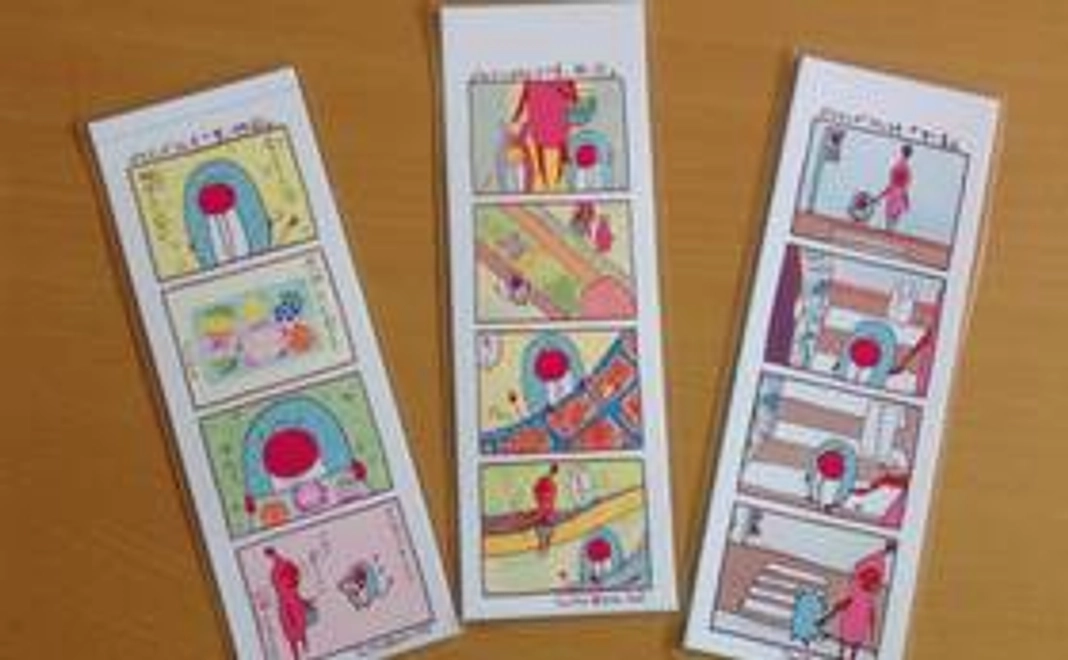 ピカマンガ特製しおり