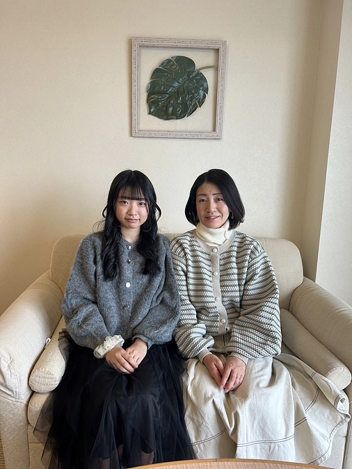 【応援メッセージ第12弾！大島梨央奈さんとお母様より、メッセージをいただきました。】