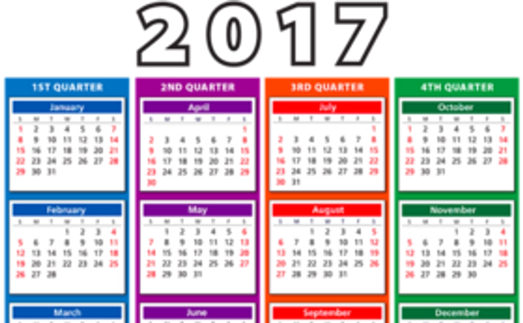 【BIGWESTCUP 2017カレンダー】