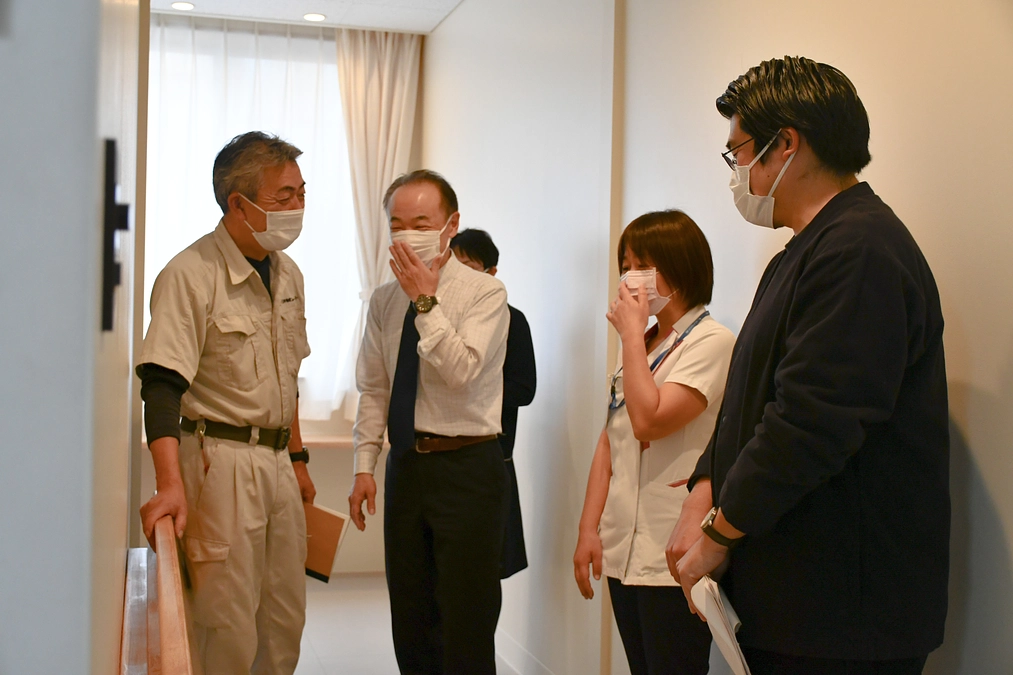 「ICU家族控え室」改修の引き渡しが完了しました！