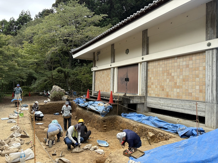 発掘調査が終了しました！