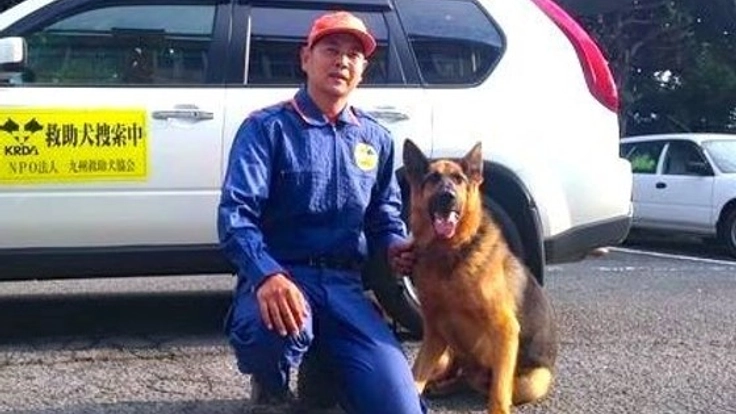 8歳の救助犬チェイサーが引退!新たな仲間を向かえ活動を続けたい