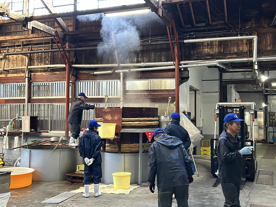 ［リターンの紹介］福禄寿酒造の酒造りを取材させていただきました！