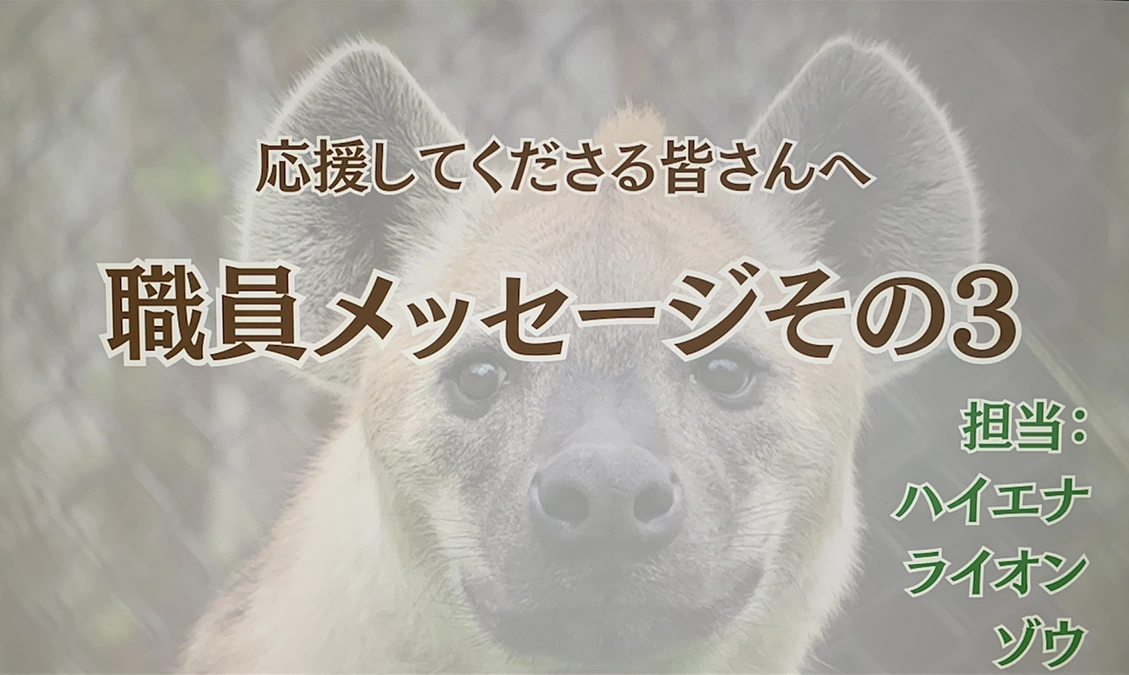 職員メッセージ第三弾〜職員から皆様に届ける思い〜