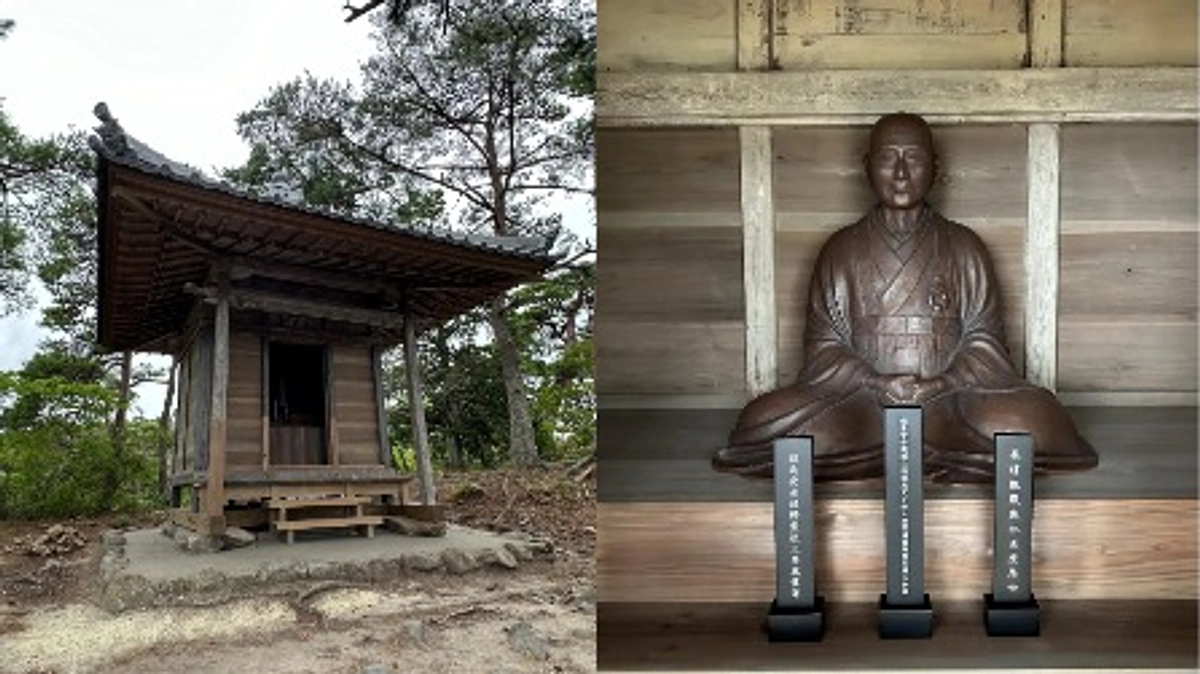 雄島坐禅堂修理完了