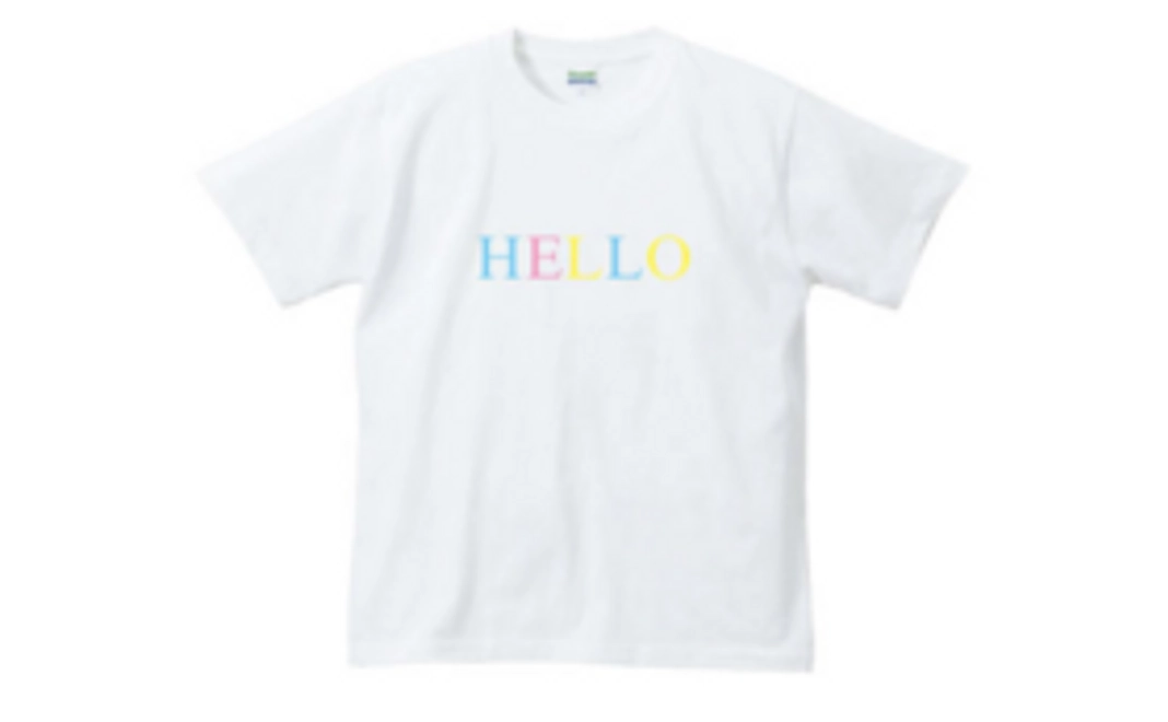ブランド第一弾【HELLO】Tシャツ（キッズor大人サイズ）とブランドへのご支援
