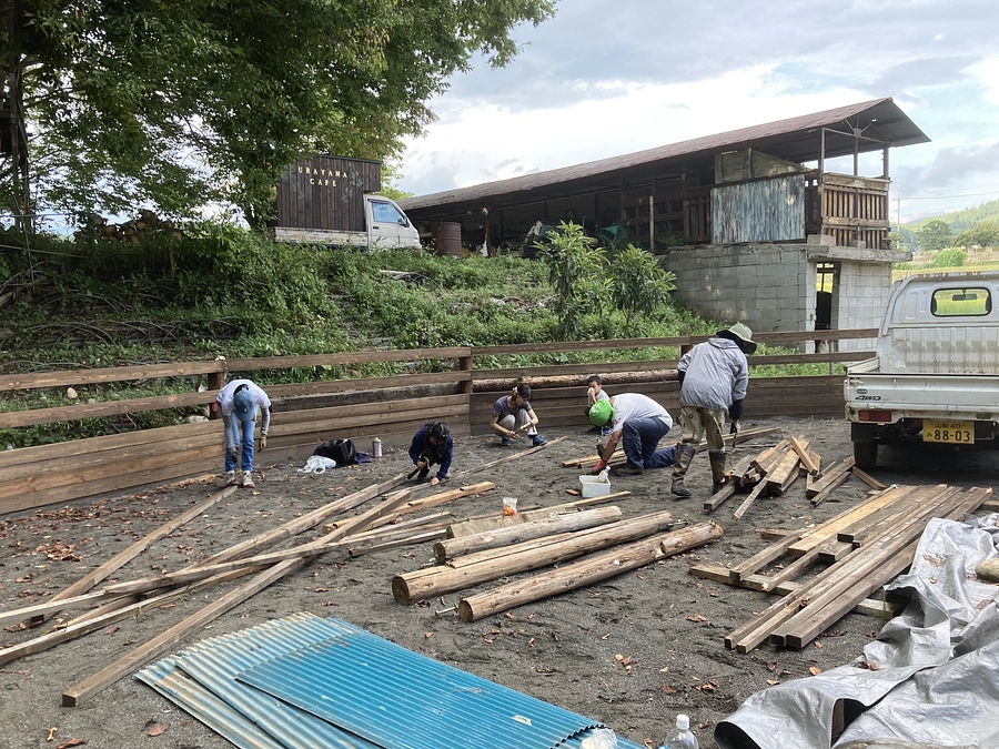 馬小屋の制作〜その２。資材の準備２