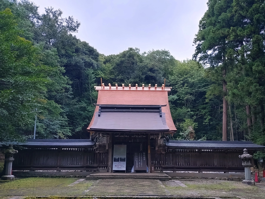 若狭彦神社本殿修復工事がまもなく完了いたします！