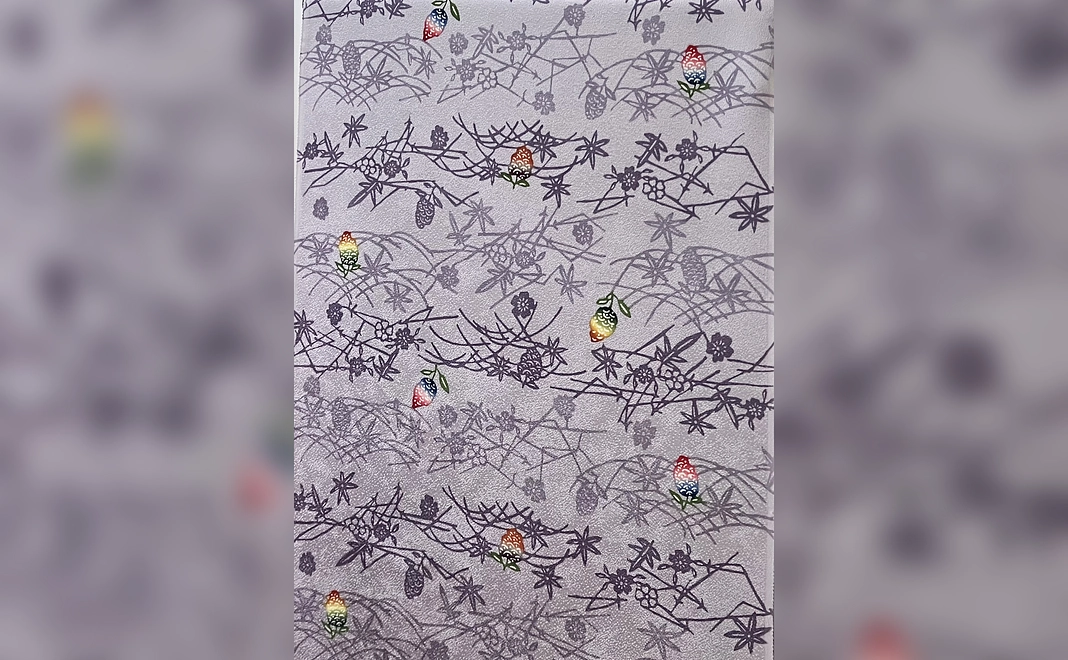 【受注生産】琉球びんがた着物　工房名：工房あい染