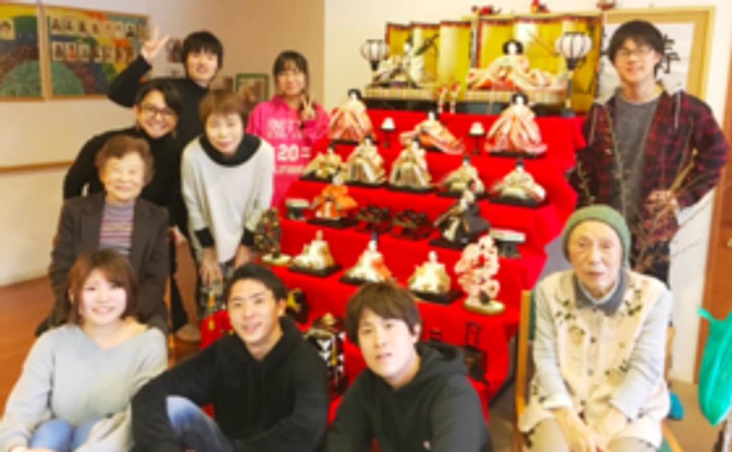 学生メンバーからお礼のメッセージカード