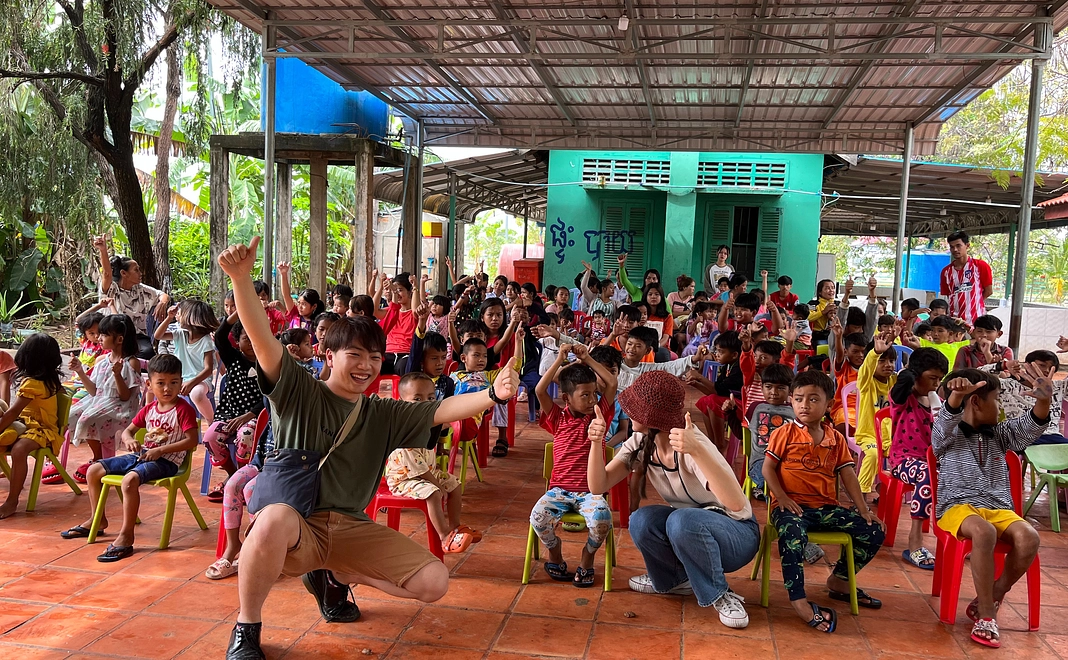【カンボジア孤児院の学校再建に向けて】全力応援いただく 先生体験＆カンボジア案内プラン