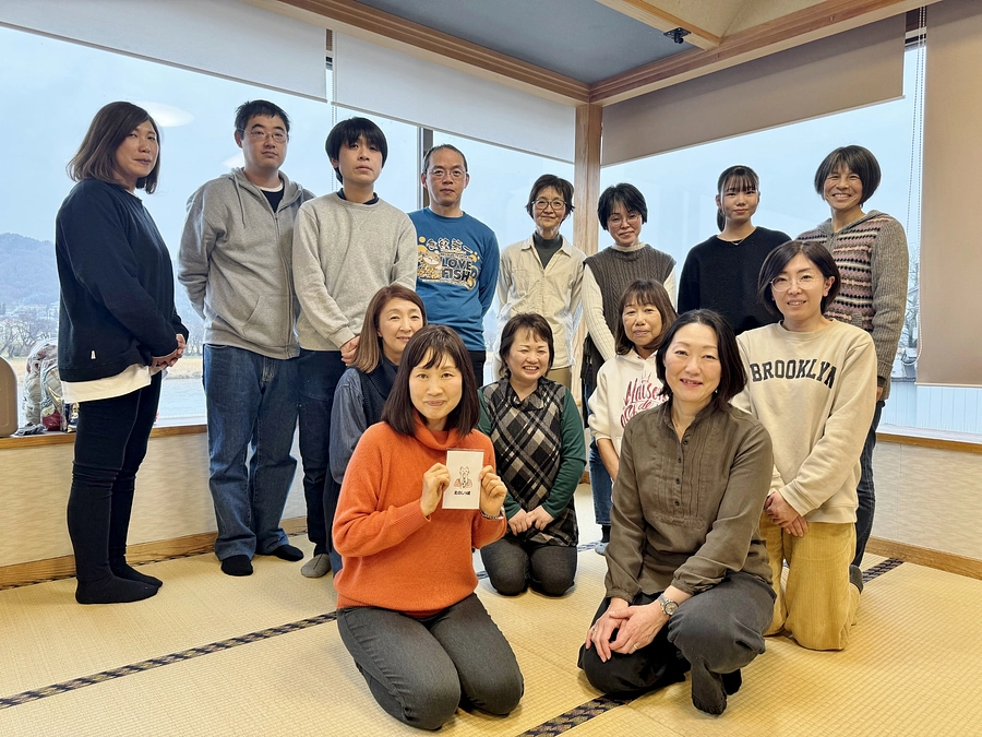 「北のしっぽ」の新年会でした