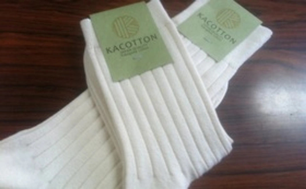 カコットン靴下と、コットンペーパーのセット