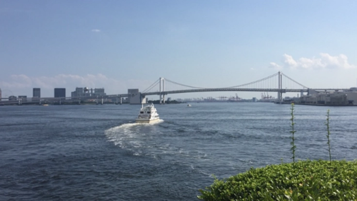 東京五輪 トライアスロン会場を定期的に潜水し水質を調査したい