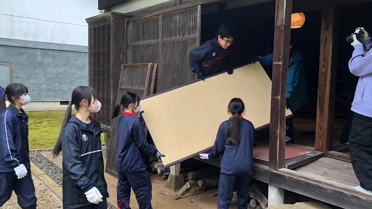 能登町復興支援のために、高校生がボランティア活動に行きたい！