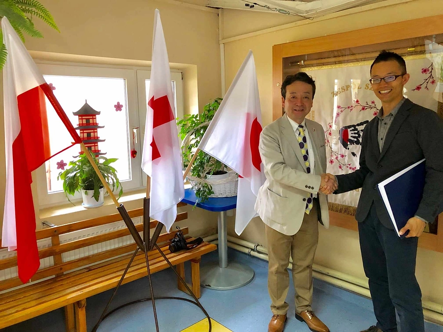 井上和彦氏の訪問