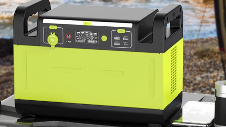 1500W　超大容量　スタイリッシュなポータブル電源　新登場
