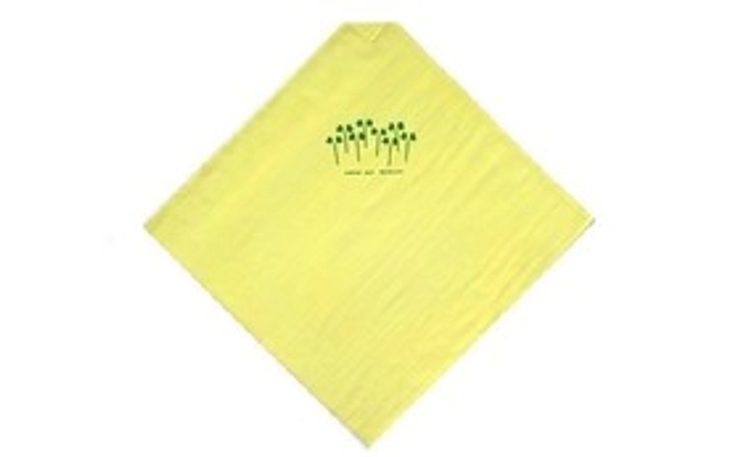 「黄色いエコハンカチ」を1枚お送りします。