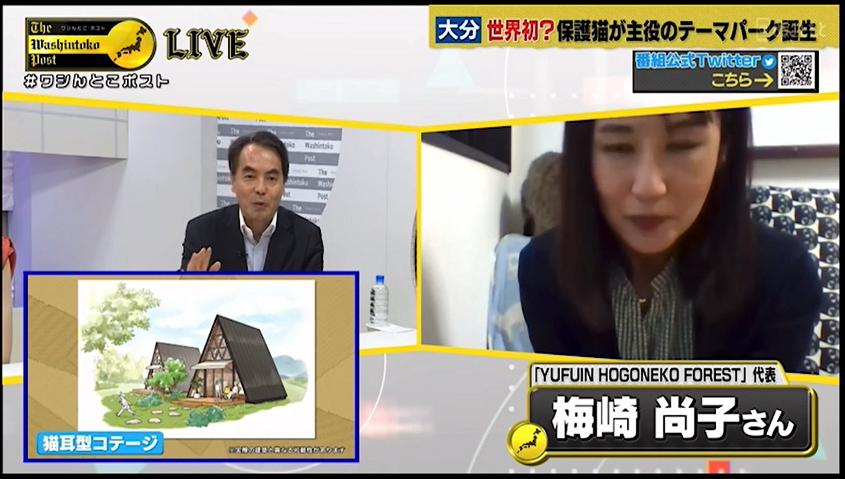 BSよしもとでねこふぉれが話題のニュースとして取り上げられました