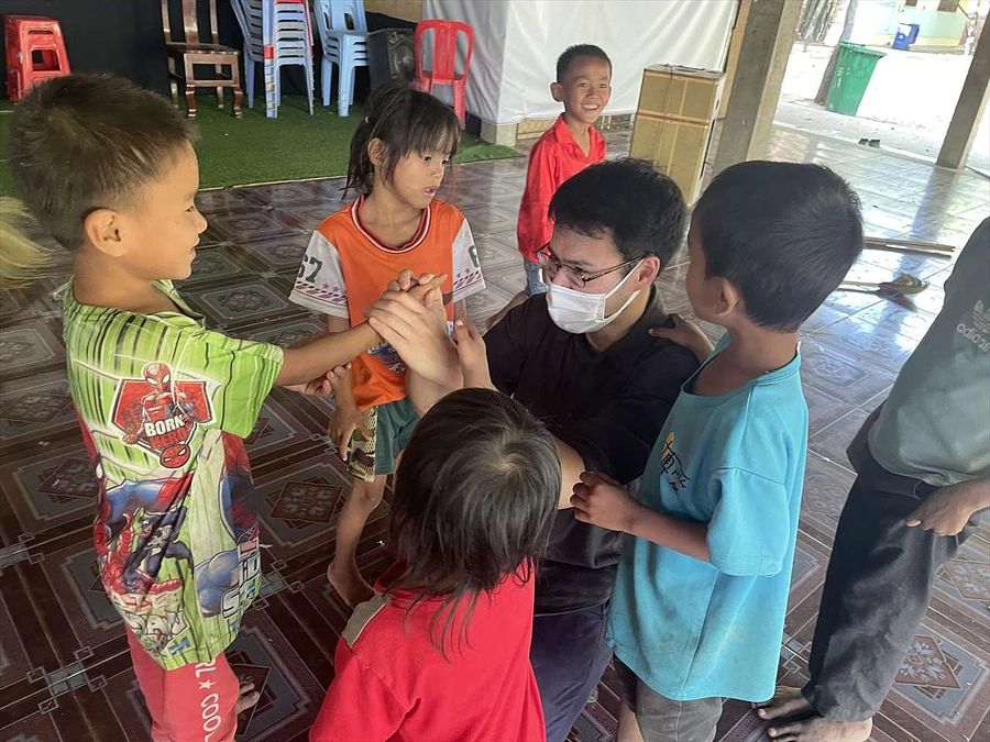 PreyChum孤児院への支援訪問